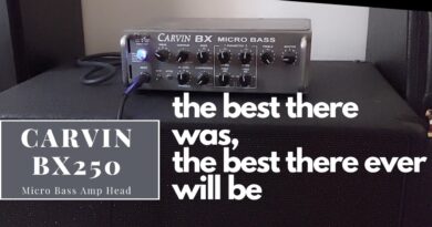 Carvin BX250 Micro Bass Amp Head | Test