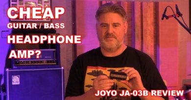 Cheap Guitar / Bass Headphone Amp - Joyo JA 03B Review