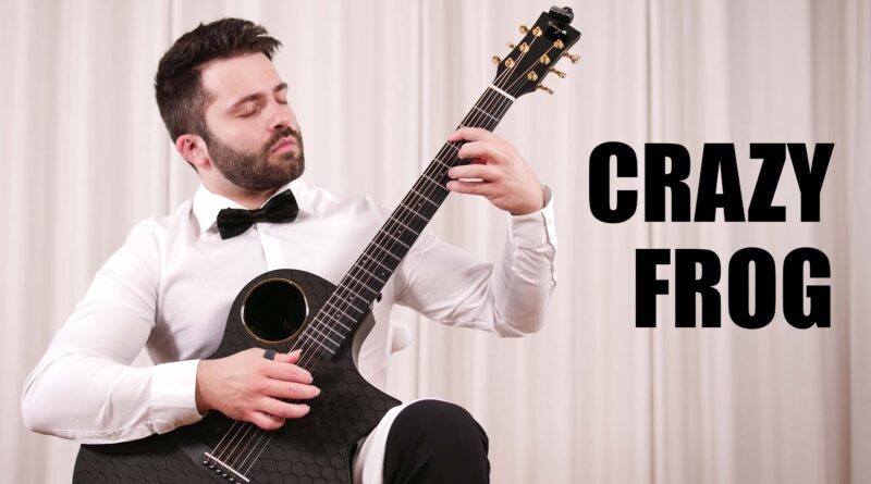 Classical guitarist discovers CRAZY FROG (Axel F, Popcorn, Blue) - Luca Stricagnoli