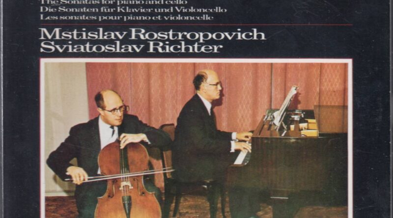 Country Rostropovich/Richter Beethoven Cello Sonata Collection 2Cd Standard Numb