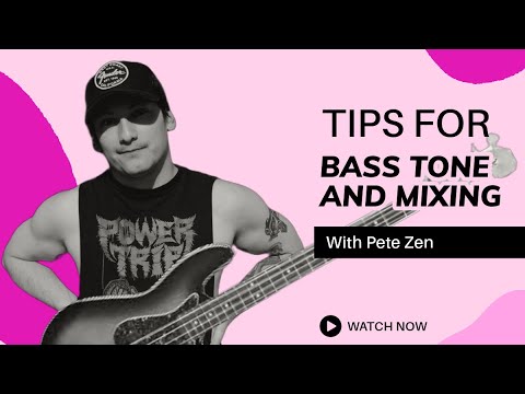 Dialing in a BASS TONE for POP PUNK and ROCK (MIXING)