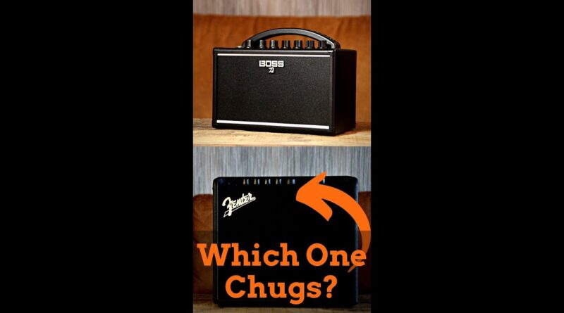 Distortion Test! Cheap Fender VS BOSS Amp