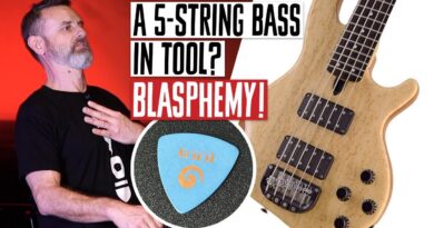 Does Tool Need a 5-String Bass? Plus, Justin Chancellor's Strings and Picks