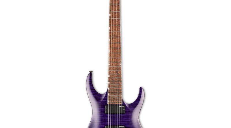 ESP LTD Brian Head Welch SH-207 FM 7-String Electric Guitar See Thru Purple