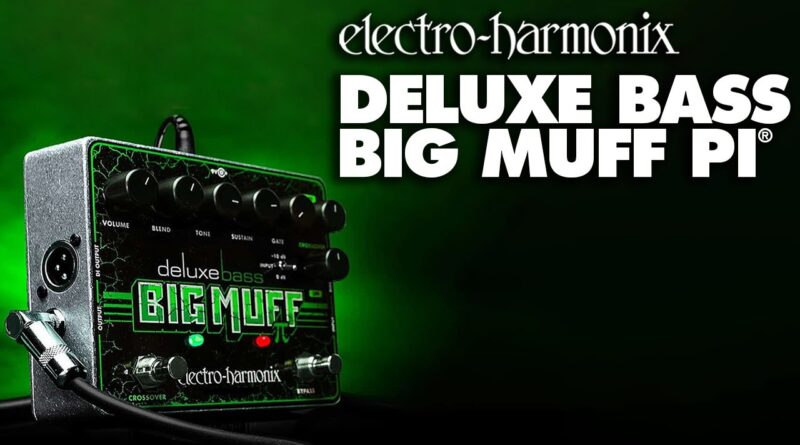 Electro-Harmonix Deluxe Bass Big Muff Pi Fuzz / Distortion / Sustainer Pedal