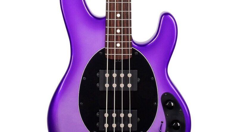 Ernie Ball Music Man StingRay Special HH Electric Bass Guitar Grape Crush