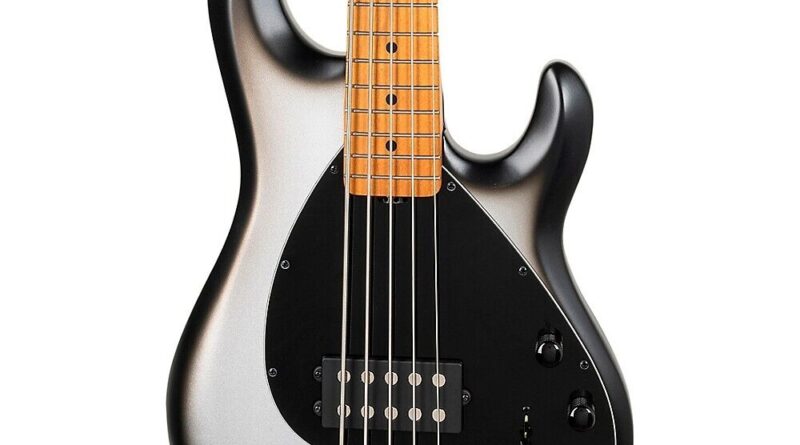 Ernie Ball Music Man StingRay5 Special H 5-String Bass Guitar Black Rock