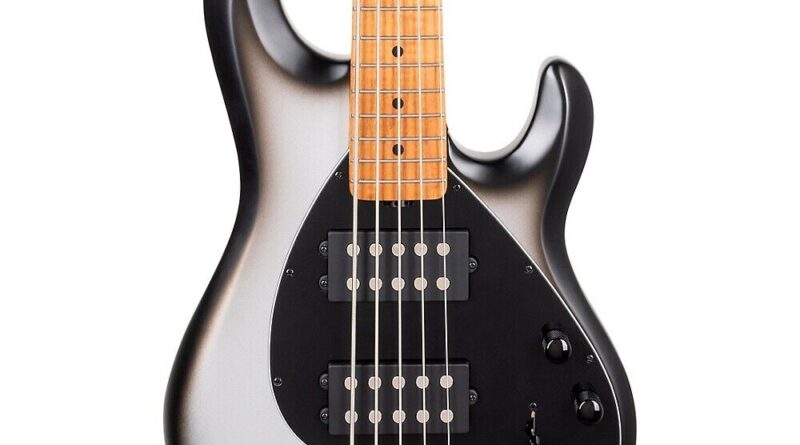 Ernie Ball Music Man StingRay5 Special HH 5-String Bass Guitar Black Rock