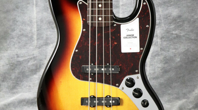 Fender made in japan Junior Collection Jazz Bass 3-Color Sunburst bass guitar