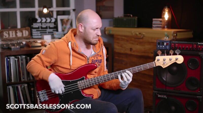 Free Bass Play-Along - "Mambo Influence" /// Scott's Bass Lessons