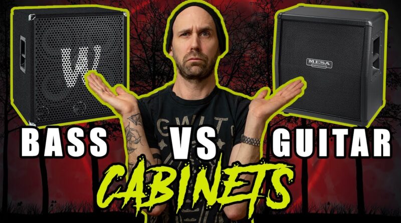 GUITAR and BASS CABINETS explained! What's better when?