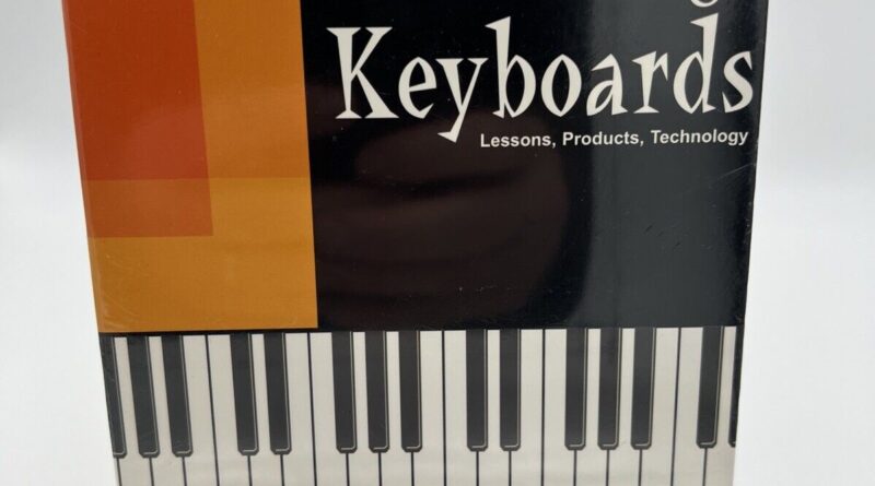 Get You Going! Keyboards: Lessons Products Technology DVD 2004 USA -Sealed