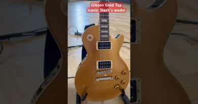 Gibson Gold Top - Slash's iconic guitar for Sweet Child O' Mine???????????????? See in our videos