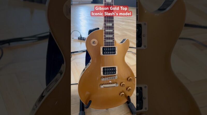 Gibson Gold Top - Slash's iconic guitar for Sweet Child O' Mine???????????????? See in our videos