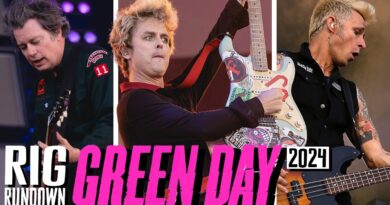 Green Day Rig Rundown Guitar & Bass Gear Tour 2024