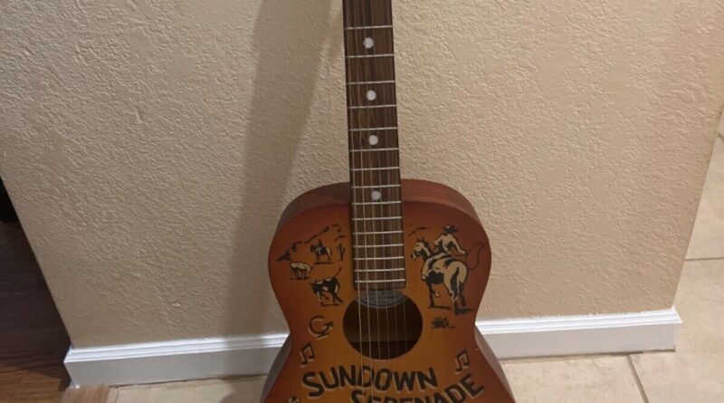 Gretsch limited edition “Sundown Serenade” acoustic guitar. Model number G4500