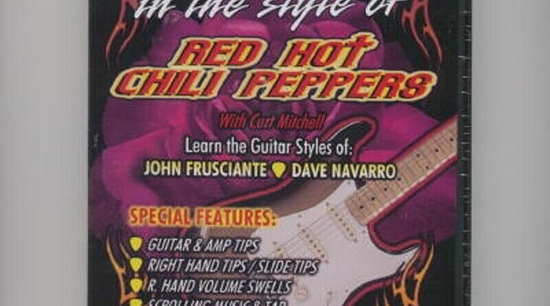 Guitar Method Red Hot Chili Peppers style DVD John Frusciante Dave Navarro