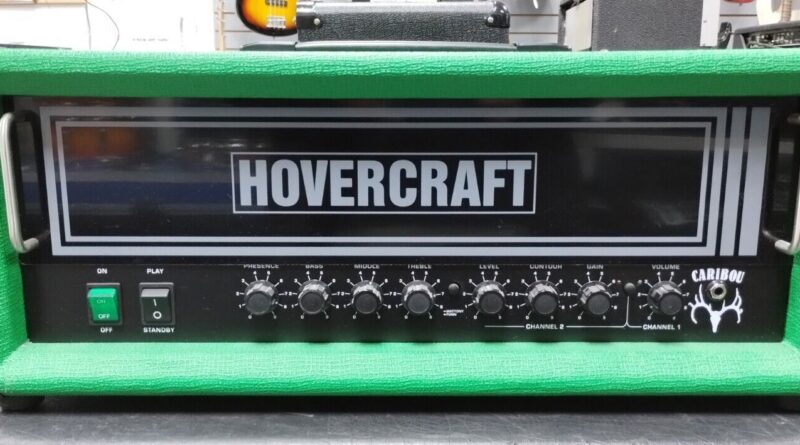 HOVERCRAFT CARIBOU TUBE GUITAR AMP HEAD EXCELLENT CONDITION