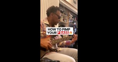 HOW TO PIMP YOUR P BASS ✨