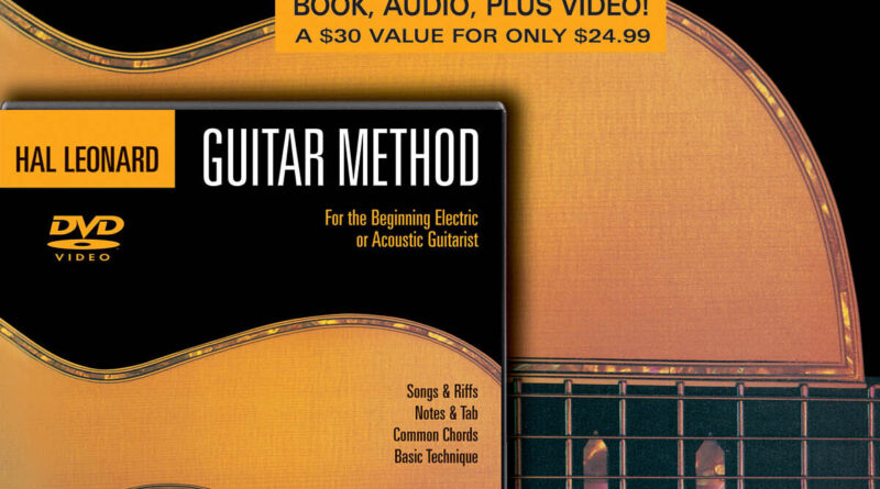 Hal Leonard Guitar Method 1 Beginner Lessons Learn to Play Book Online Audio DVD