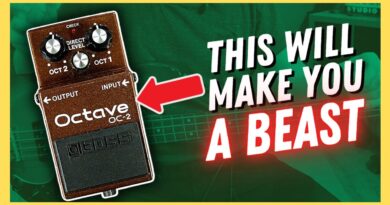 How To Create Awesome Bass Lines With The Octave Pedal | Boss OC-2 Pedal