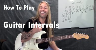 How to Play Guitar Intervals | GuitarZoom.com | Steve Stine