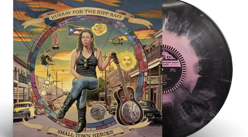 Hurray For The Riff Raff | Pink Acid Wash Vinyl LP | Small Town