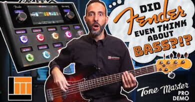 Is the Fender Tone Master Pro GOOD for BASS? [Product Demo]