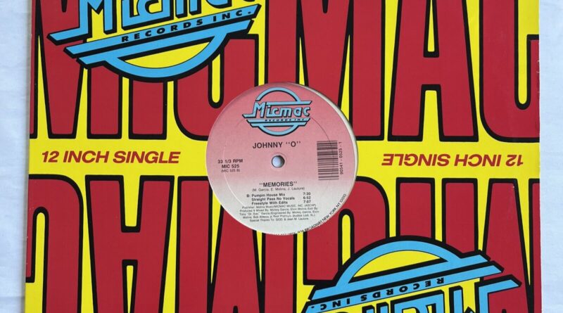 JOHNNY O MEMORIES 12" Vinyl MAXI-SINGLE Record NM DANCE LATIN