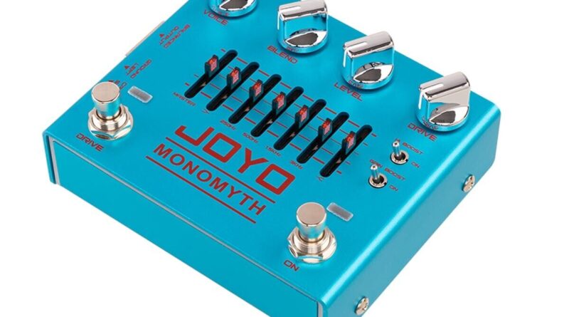 JOYO Bass Preamp Guitar Pedals Overdrive Amp Simulator Treble Gain Boost Channel