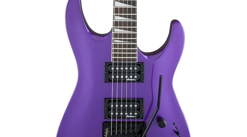 Jackson Dinky JS32 DKA Arch Top Electric Guitar Pavo Purple