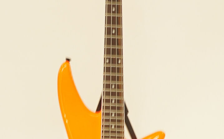 Jackson X Series Spectra Bass SBX IV 4-String Guitar (Right-Handed, Neon Orange)