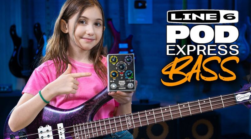 LINE 6 POD Express BASS Pedal