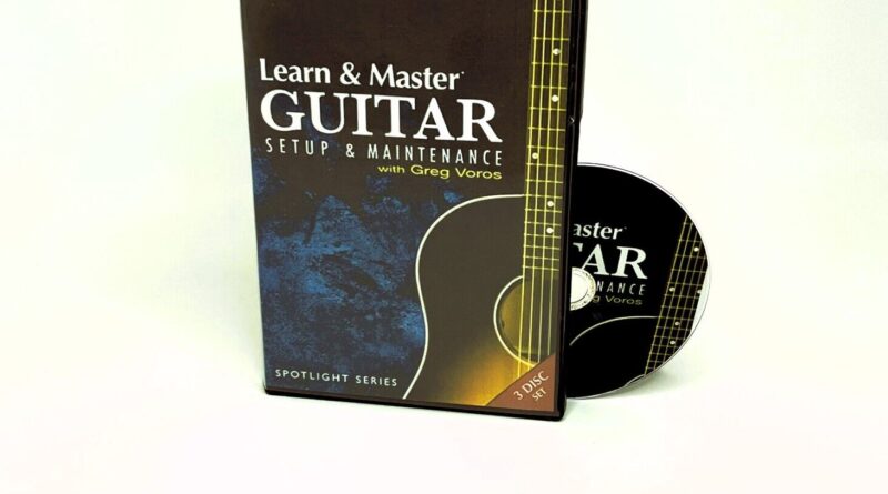 Learn And Master Guitar Setup And Maintenance by Greg Voros 3 DVD Set