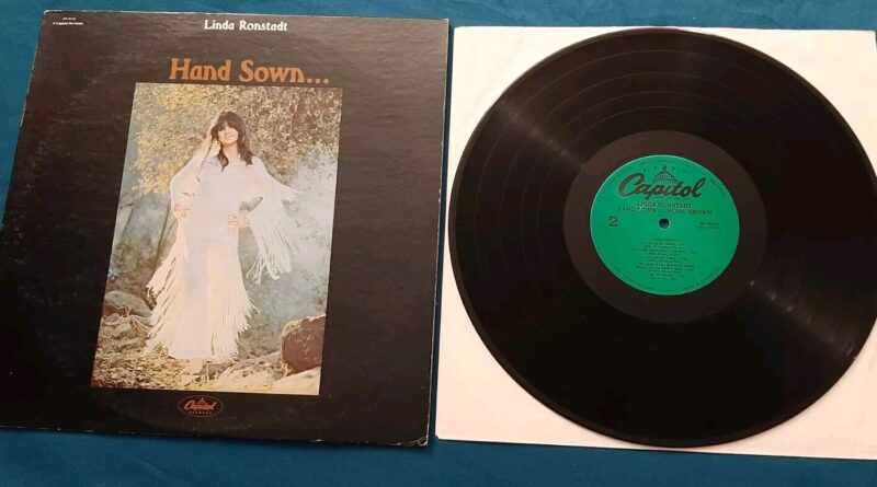 Linda Ronstadt LP Hand Sown...Home Grown Capitol SN-16130 vg++