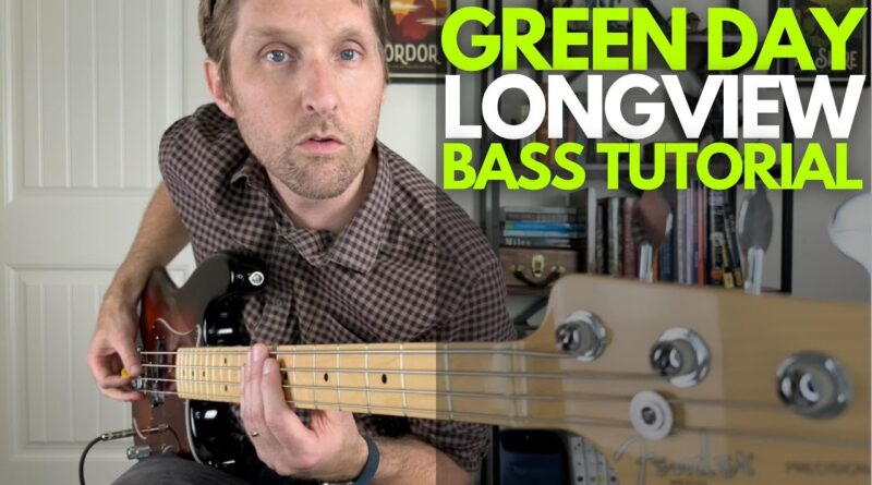 Longview by Green Day Bass Tutorial - Bass Guitar Lessons with Stuart!