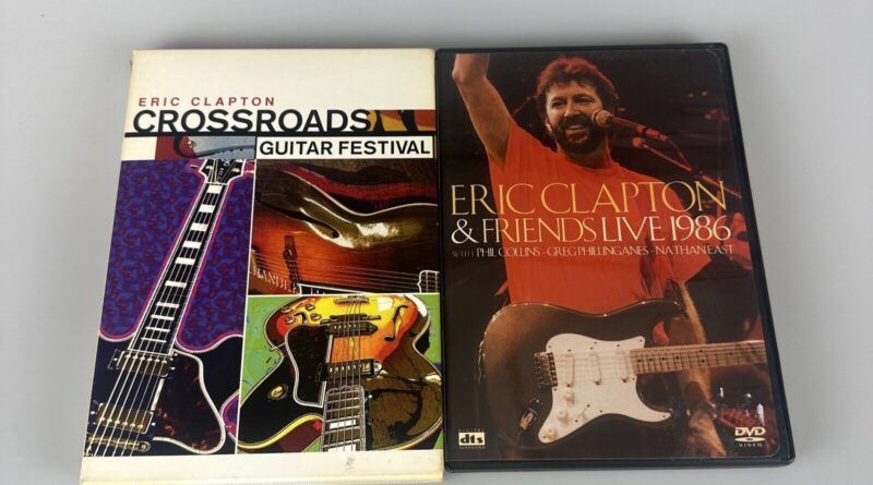 Lot Of (2) Eric Clapton Live Concert, Crossroads Guitar Festival Dvd