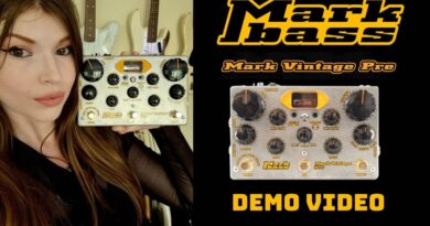 Markbass Vintage Pre Amp Demo Video