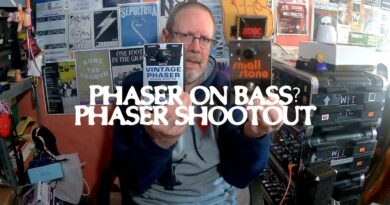 Me and my Bass - Phaser on Bass? Pedal shootout