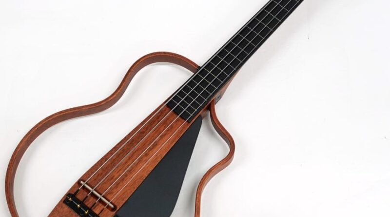 NATASHA GUITAR NBSG Bass Fretless Wireless Smart Bass with gig bag