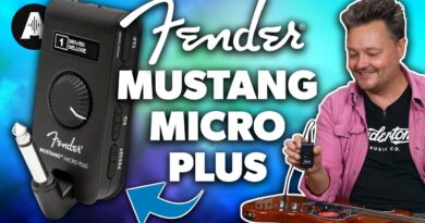 NEW Fender Mustang Micro Plus - An Impressive New Headphone Amp!