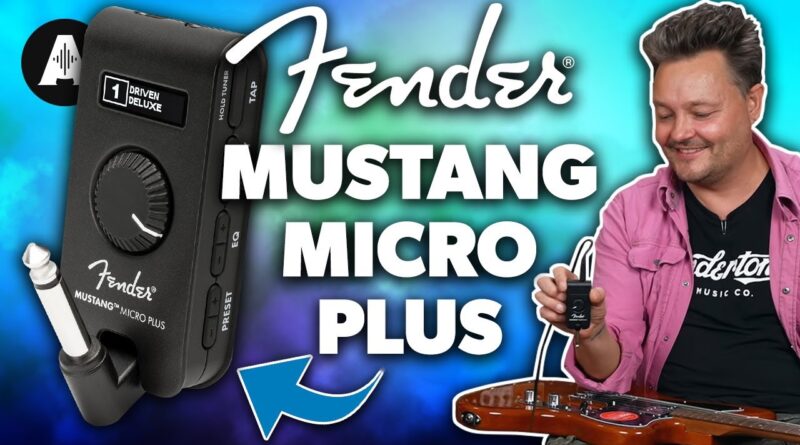 NEW Fender Mustang Micro Plus - An Impressive New Headphone Amp!