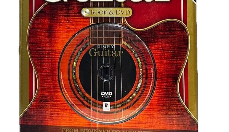 NEW Simply Guitar Book & DVD Hinkler Publishing Beginner To Advanced Box Set ￼￼