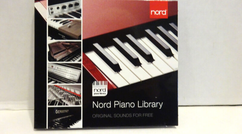 Nord Piano Library Edition 3.2  * 2 DVD's * Original Sounds ** FREE SHIPPING  **