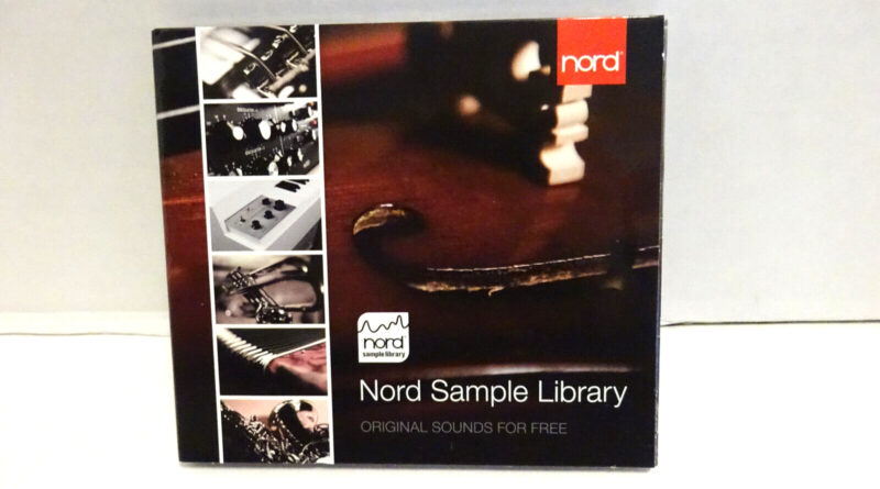 Nord Sample Library Edition 2.4 * 2 DVD's * Original Sounds ** FREE SHIPPING  **