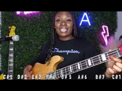 Numbers System on the Bass Guitar (Beginner Friendly)