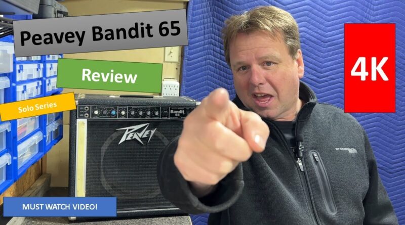 PEAVEY BANDIT 65 Amp Review and Demo~2024~4K