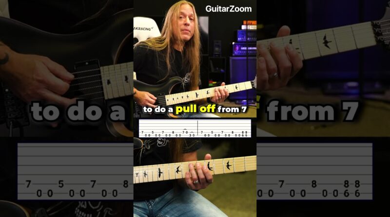 Painkiller by Judas Priest - Guitar Lesson with Tab by Steve Stine #shorts #stevestine #guitarzoom