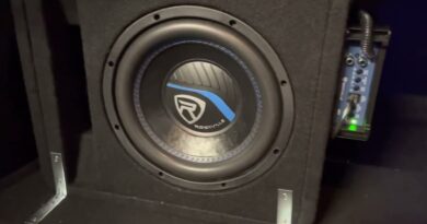 Rockville Audio 10” sub and amp review and demo