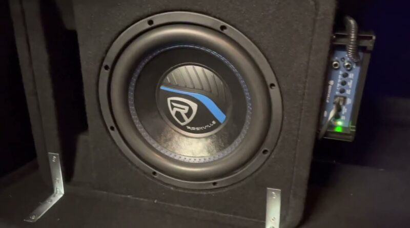 Rockville Audio 10” sub and amp review and demo